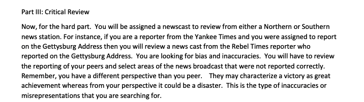 Reports from the Front: The Civil War News Reports